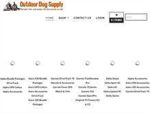 Tablet Screenshot of outdoordogsupply.com